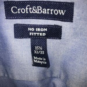 croft & barrow Tops - Men's dress shirt croft & barrow Tops - Men's dress shirt
